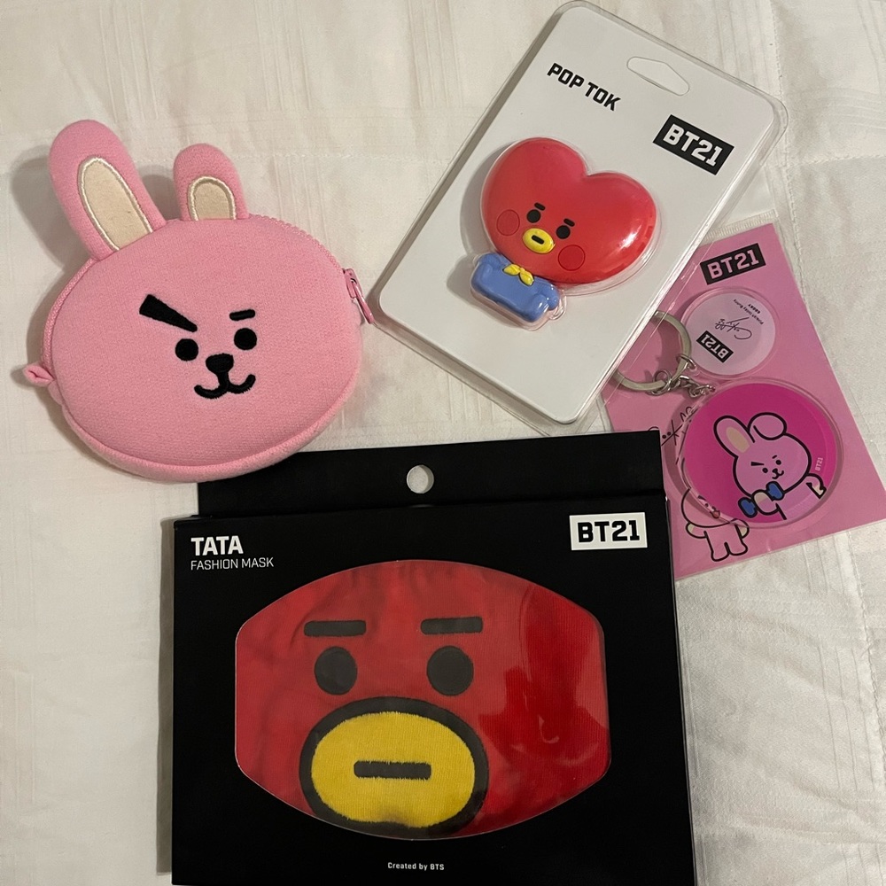 BT21 Tata and Cooky Merch